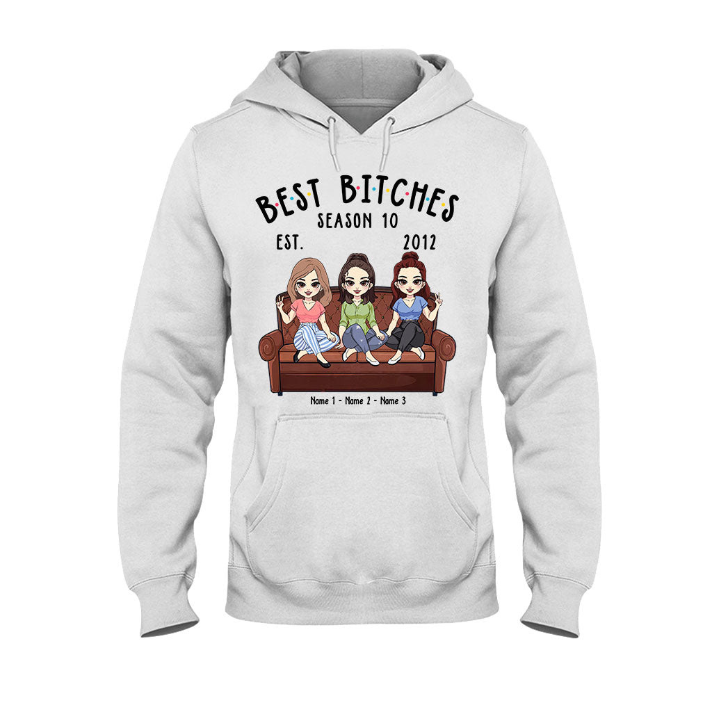 Personalized Bestie T-shirt and Hoodie Gift for Friends