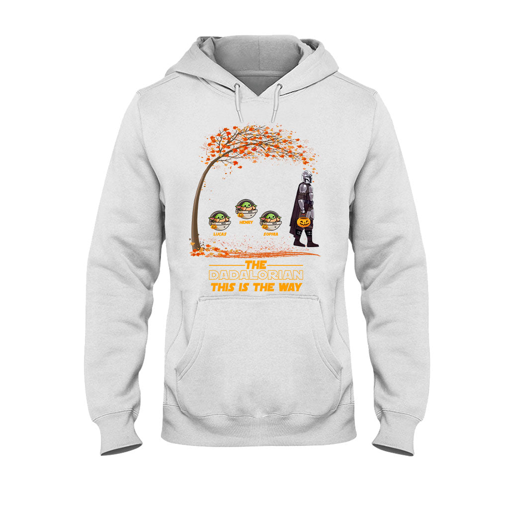 Personalized Halloween T-shirt & Hoodie The DADALORIAN Gift for Kids