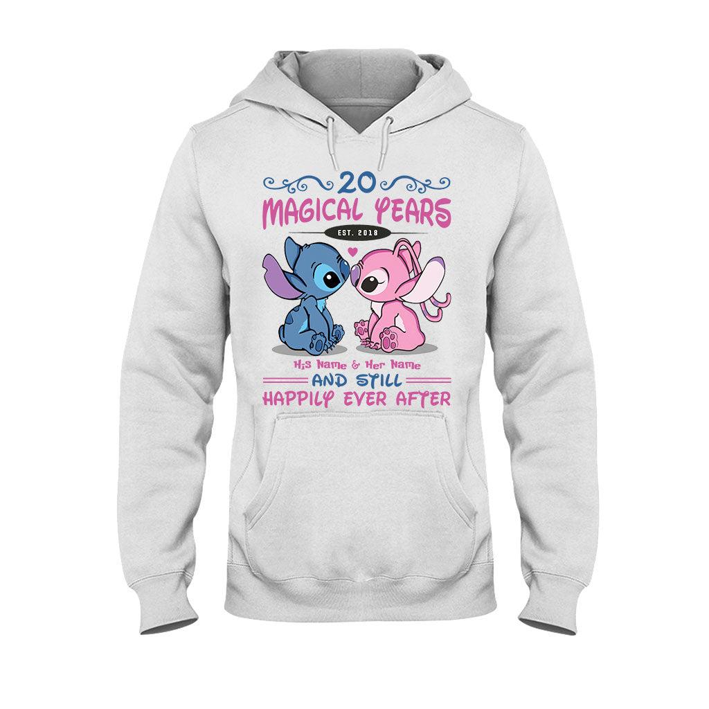 Personalized T-shirt and Hoodie Magic Years Gift for Couple