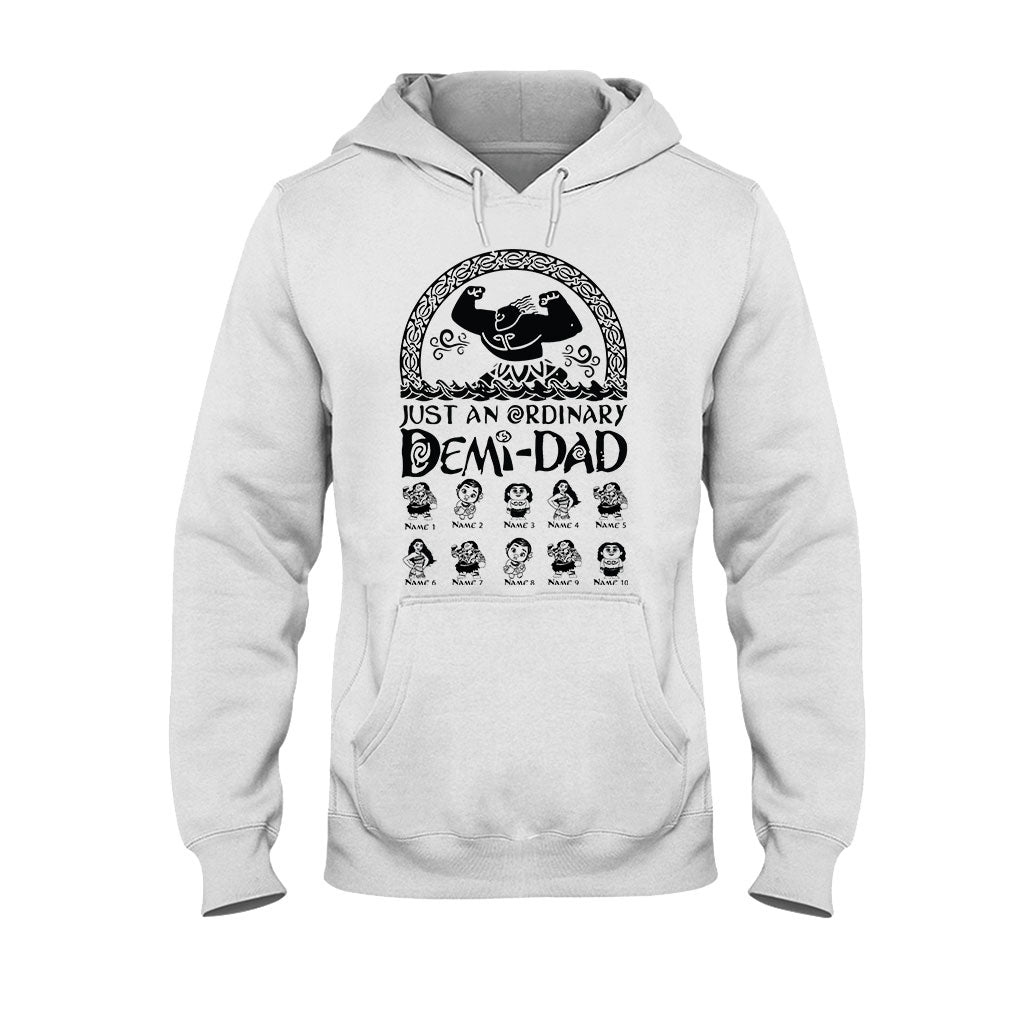 Personalized Demi-Dad T-Shirt & Hoodie Custom Name Gift for Father's Day