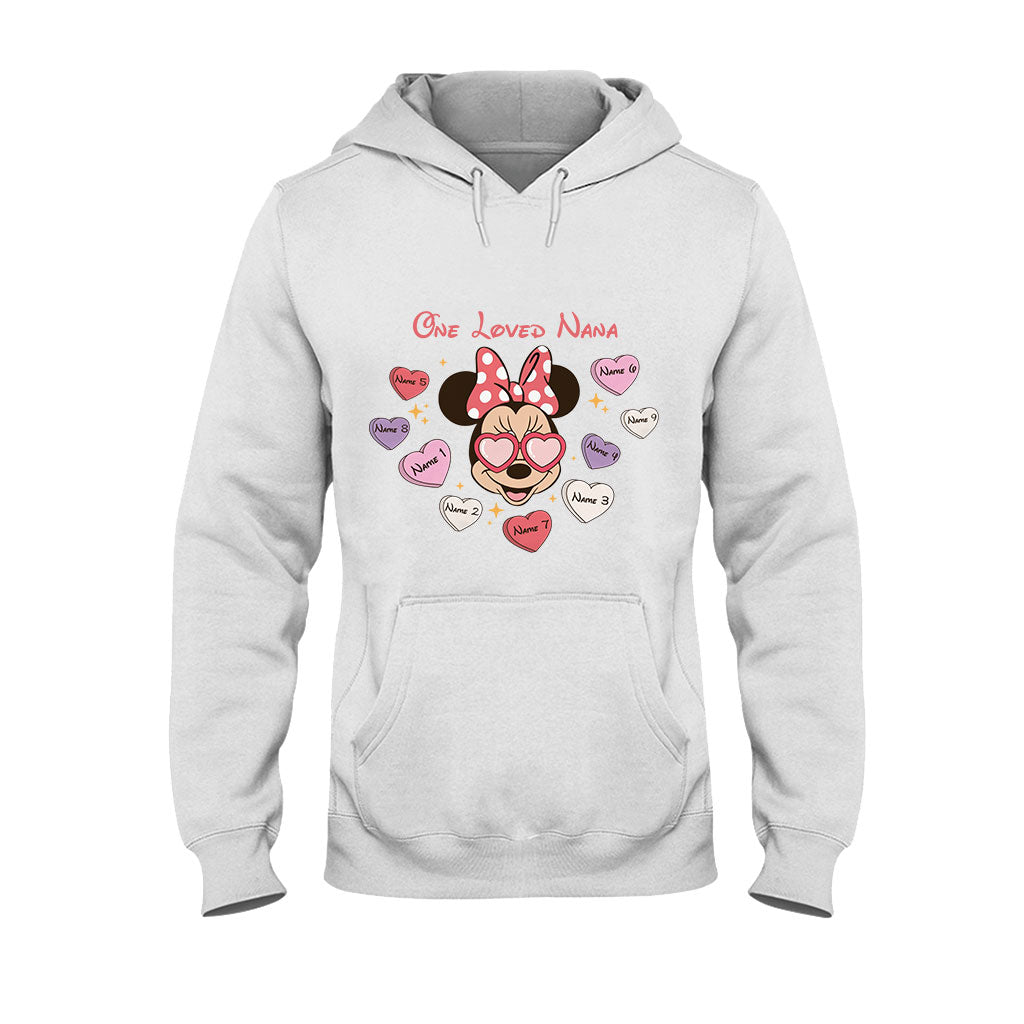 Personalized Valentine's Grandma T-Shirt & Hoodie Gift for Nana
