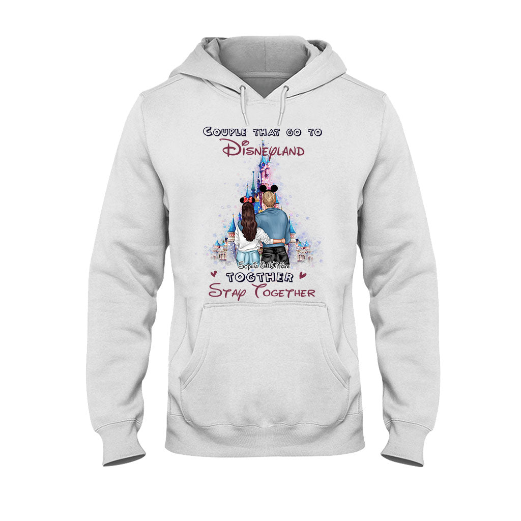 Personalized Disneyland Couple T-shirt & Hoodie Gift for Couples