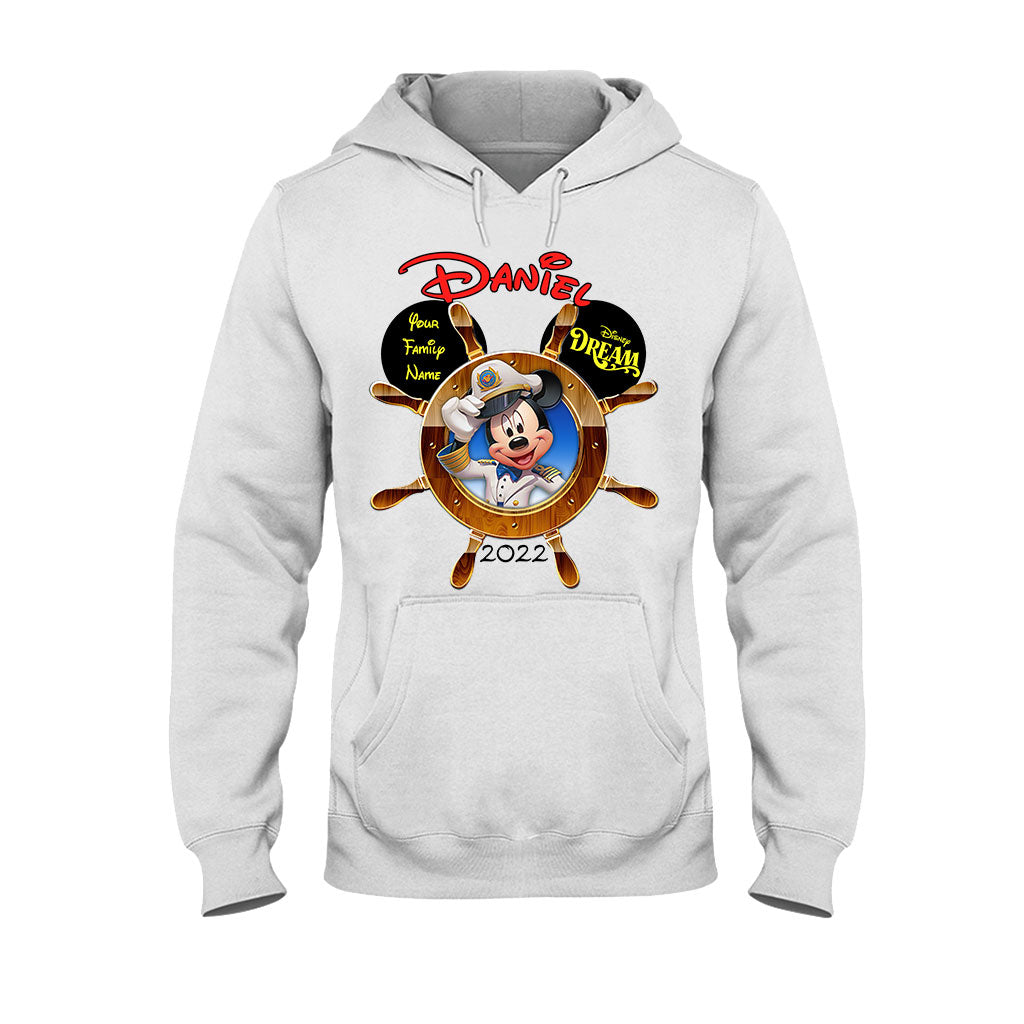 Personalized Mickey Mouse Ears Cruise T-shirt & Hoodie Gift for Family