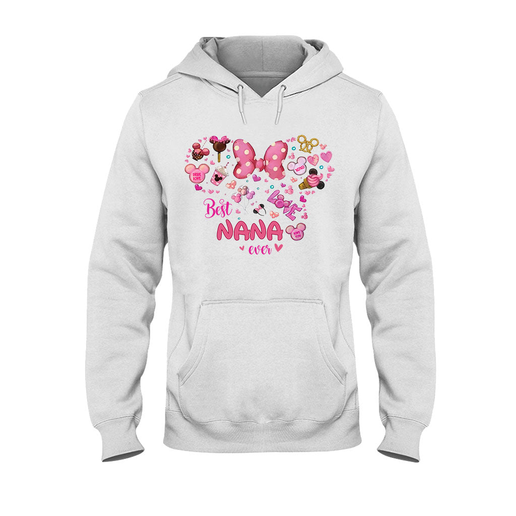 Personalized Best Nana Ever T-shirt & Hoodie Gift for Grandma