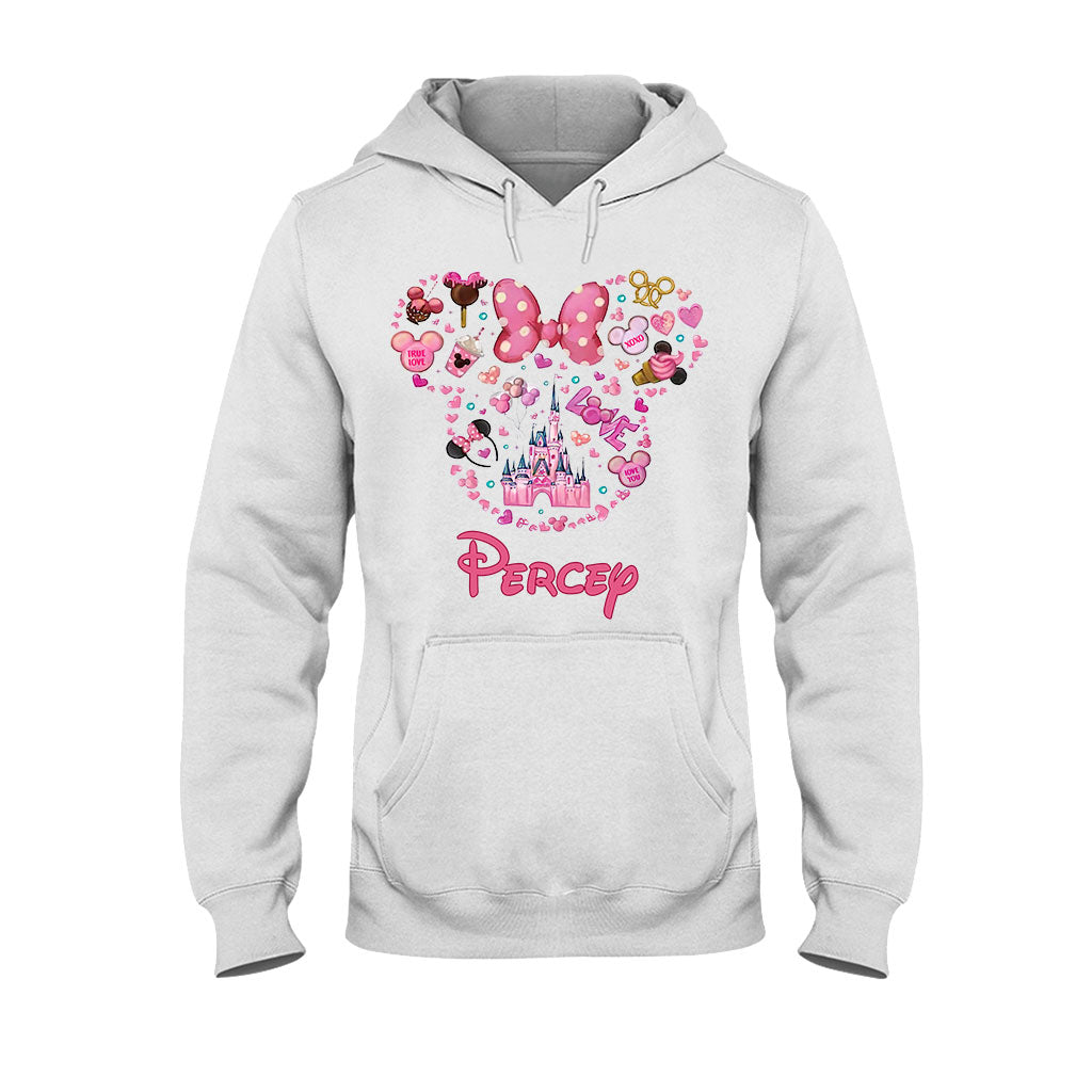 Personalized Christmas Mouse T-shirt & Hoodie Custom Name Gift
