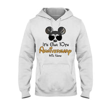 Load image into Gallery viewer, Personalized Anniversary T-shirt &amp; Hoodie with Custom Names
