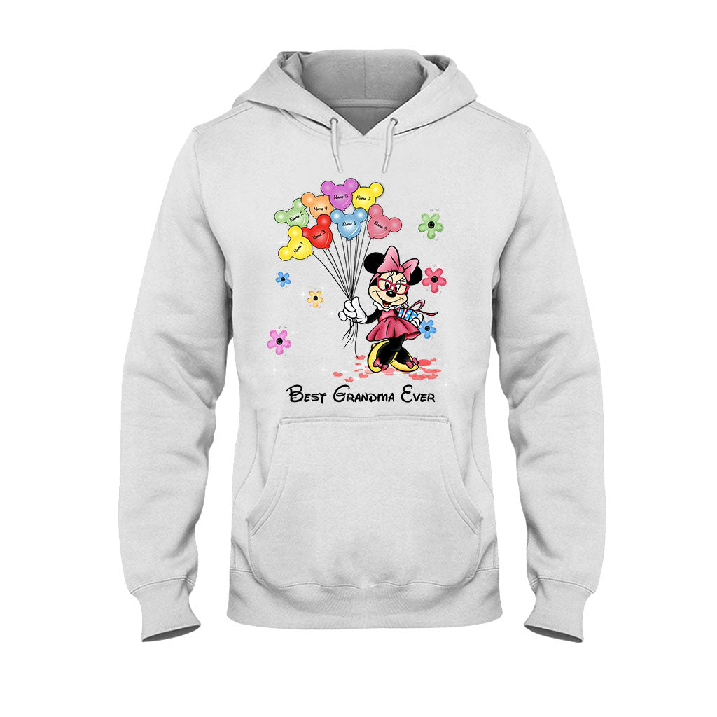 Personalized Grandma T-shirt & Hoodie with Disney Design