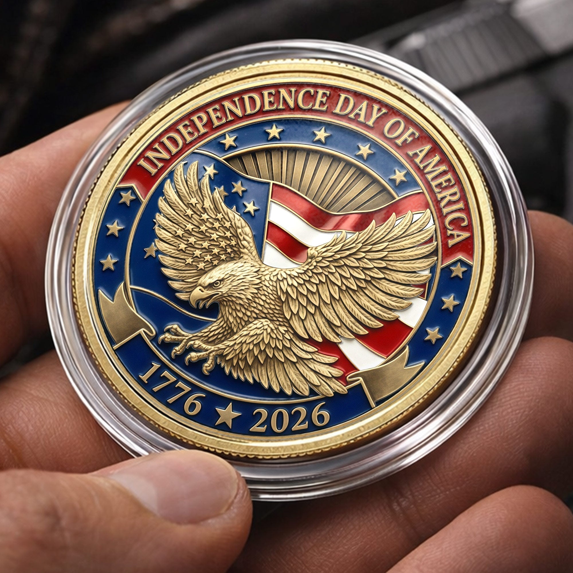 Personalized Commemorative Coin Custom Family Photo Gift