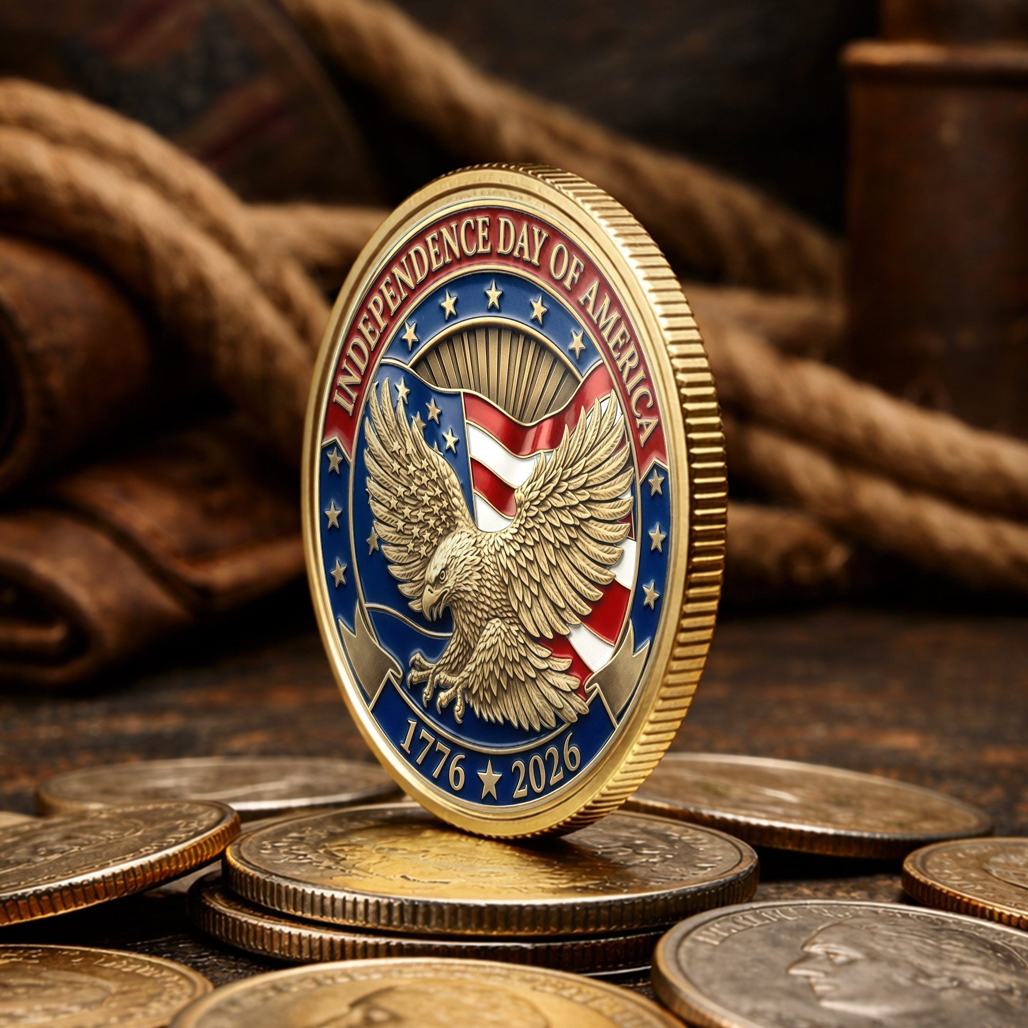 Personalized Commemorative Coin Custom Family Photo Gift