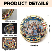 Load image into Gallery viewer, Personalized Commemorative Coin Custom Family Photo Gift
