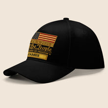 Load image into Gallery viewer, Personalized American Flag Classic Cap Custom Name Gift for Dad

