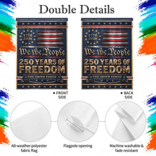 Load image into Gallery viewer, Personalized Double-Sided Garden Flag Custom Family Name Independence Day Gift
