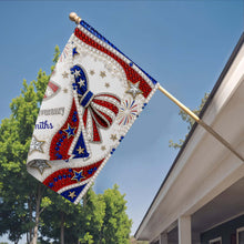 Load image into Gallery viewer, Personalized Garden Flag Patriotic Custom Family Gift 4th of July
