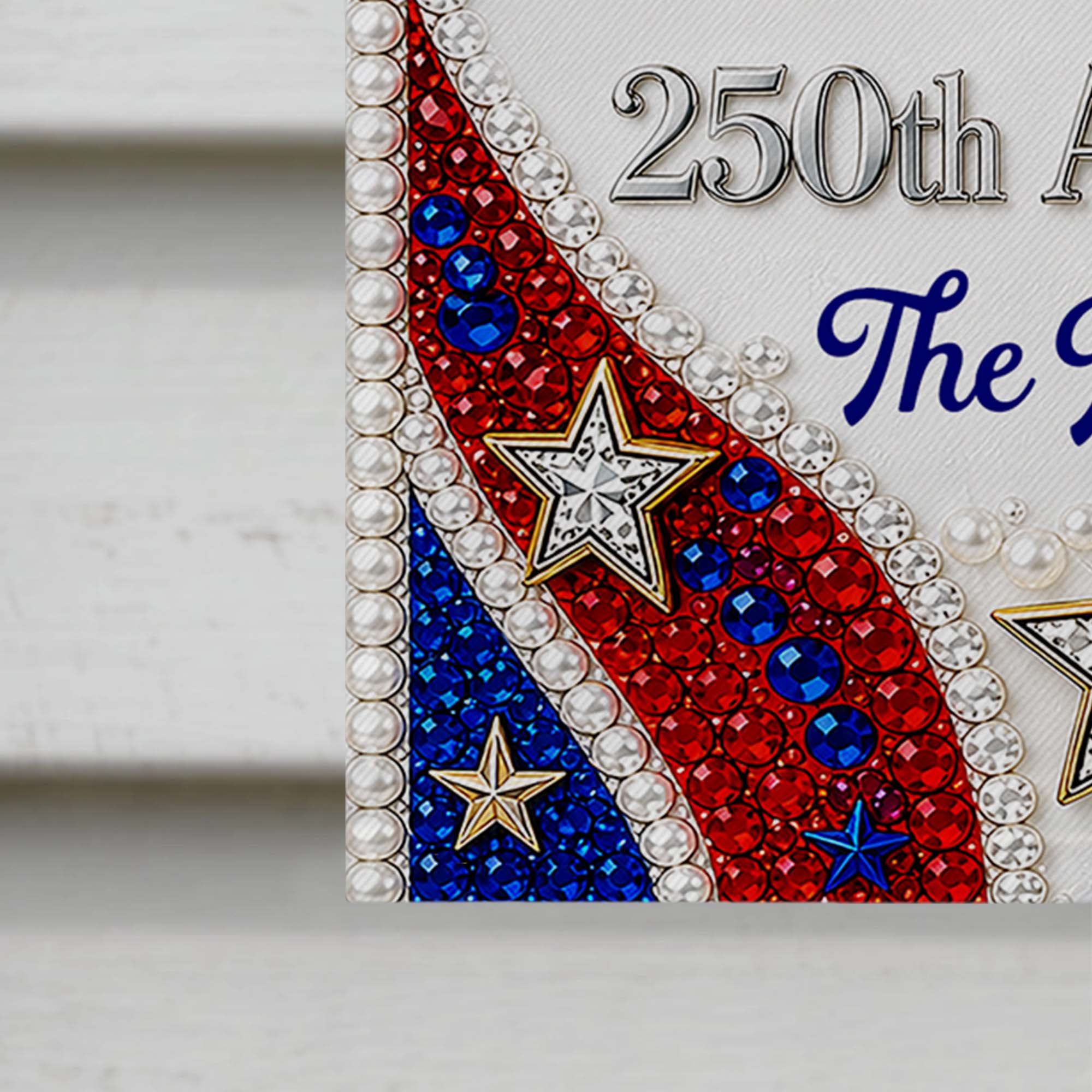 Personalized Garden Flag Patriotic Custom Family Gift 4th of July