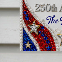 Load image into Gallery viewer, Personalized Garden Flag Patriotic Custom Family Gift 4th of July
