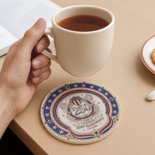 Load image into Gallery viewer, Personalized 250th Anniversary Ceramic Coaster Custom Name Gift
