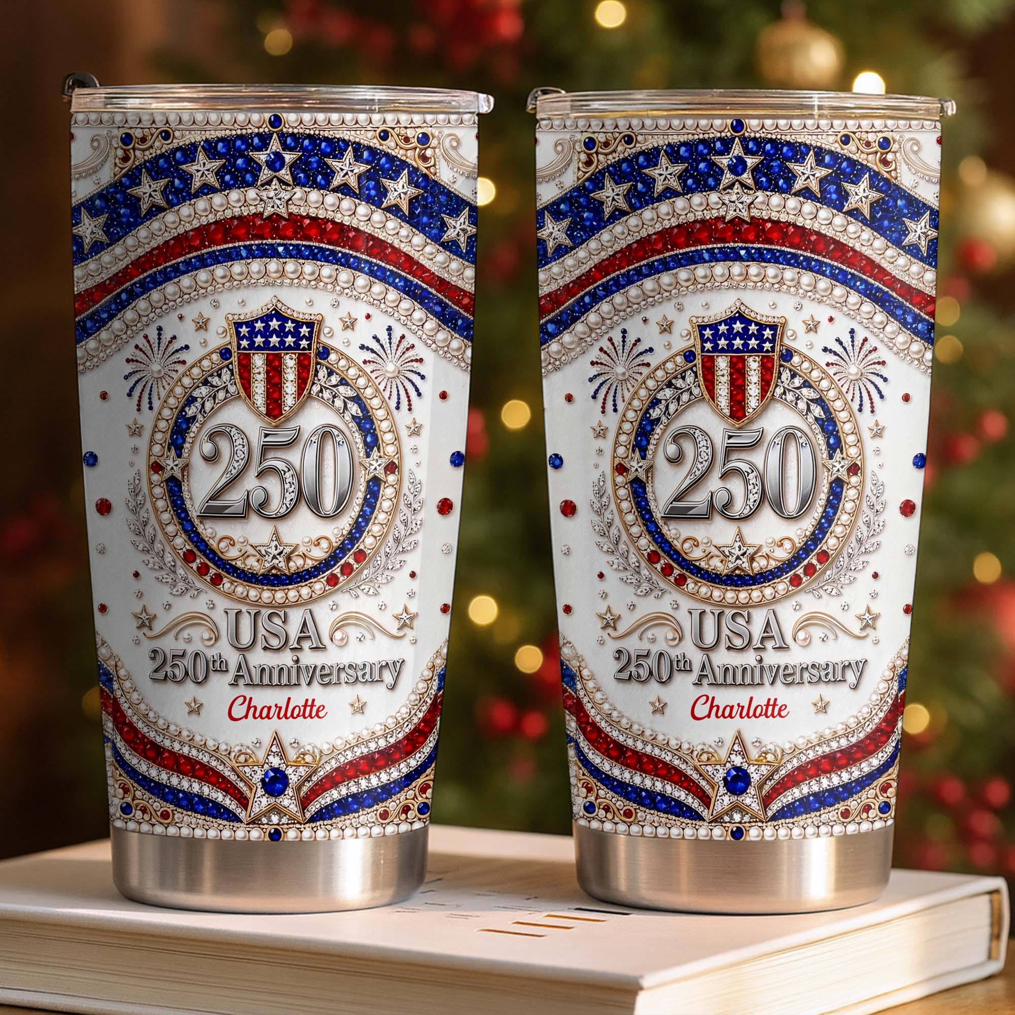 Personalized Stainless Steel Tumbler 20oz Custom Name Gift for Dad
