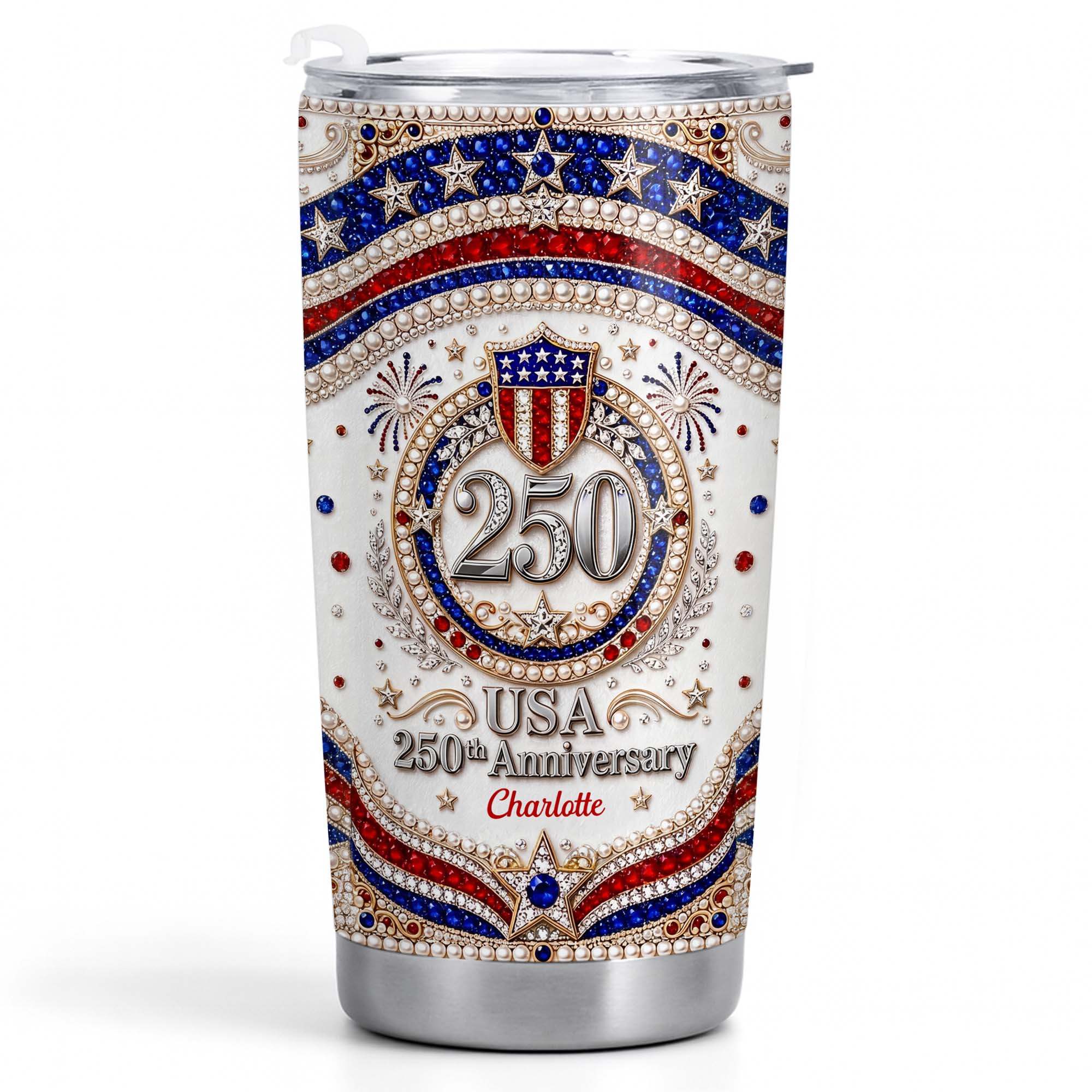 Personalized Stainless Steel Tumbler 20oz Custom Name Gift for Dad
