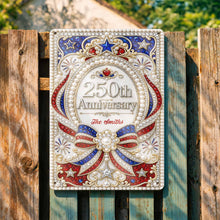 Load image into Gallery viewer, Personalized Metal Sign for 250th Anniversary USA Gift Decor
