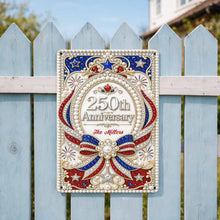 Load image into Gallery viewer, Personalized Metal Sign for 250th Anniversary USA Gift Decor
