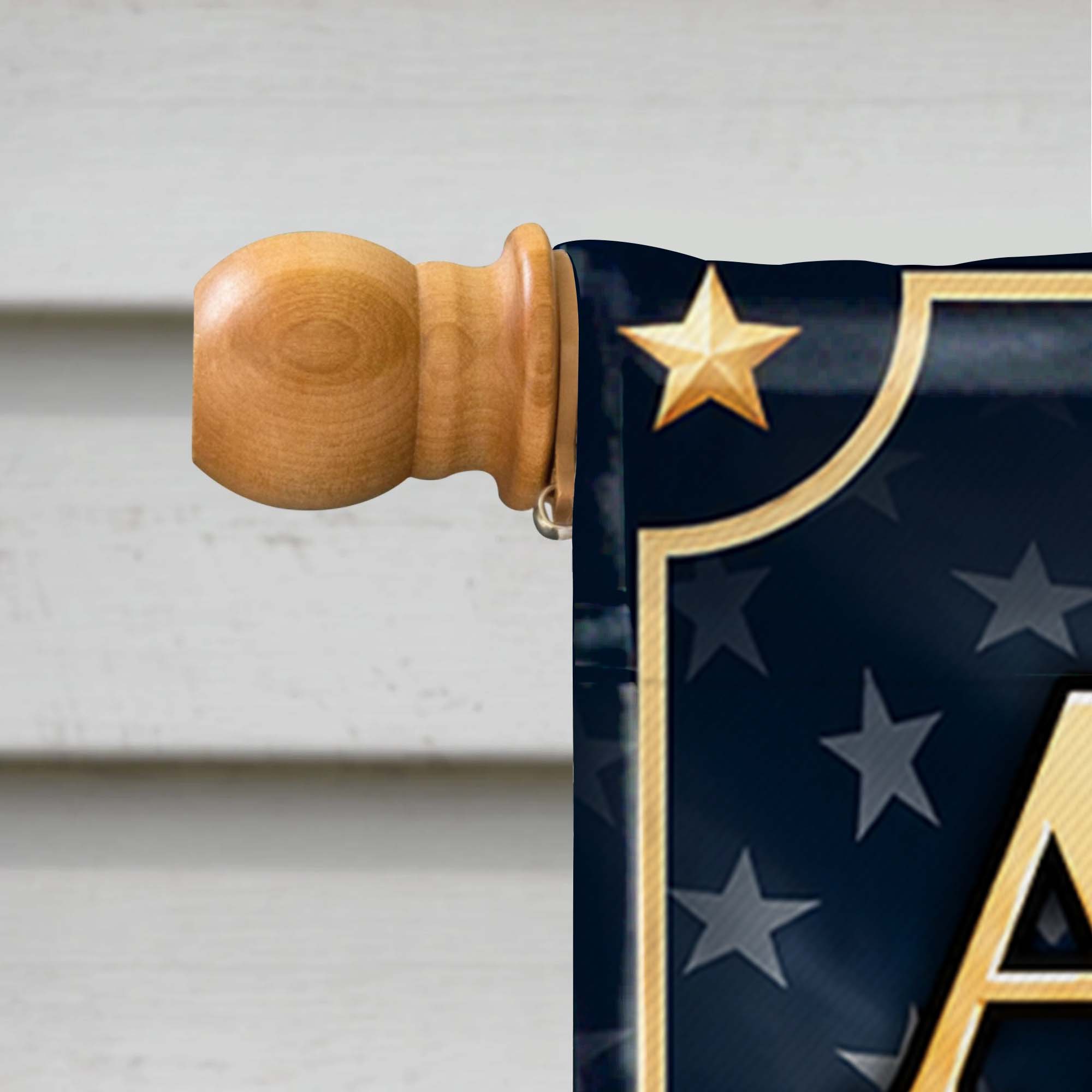 Personalized Double-Sided Garden Flag Custom Family Name Eagle for 4th of July