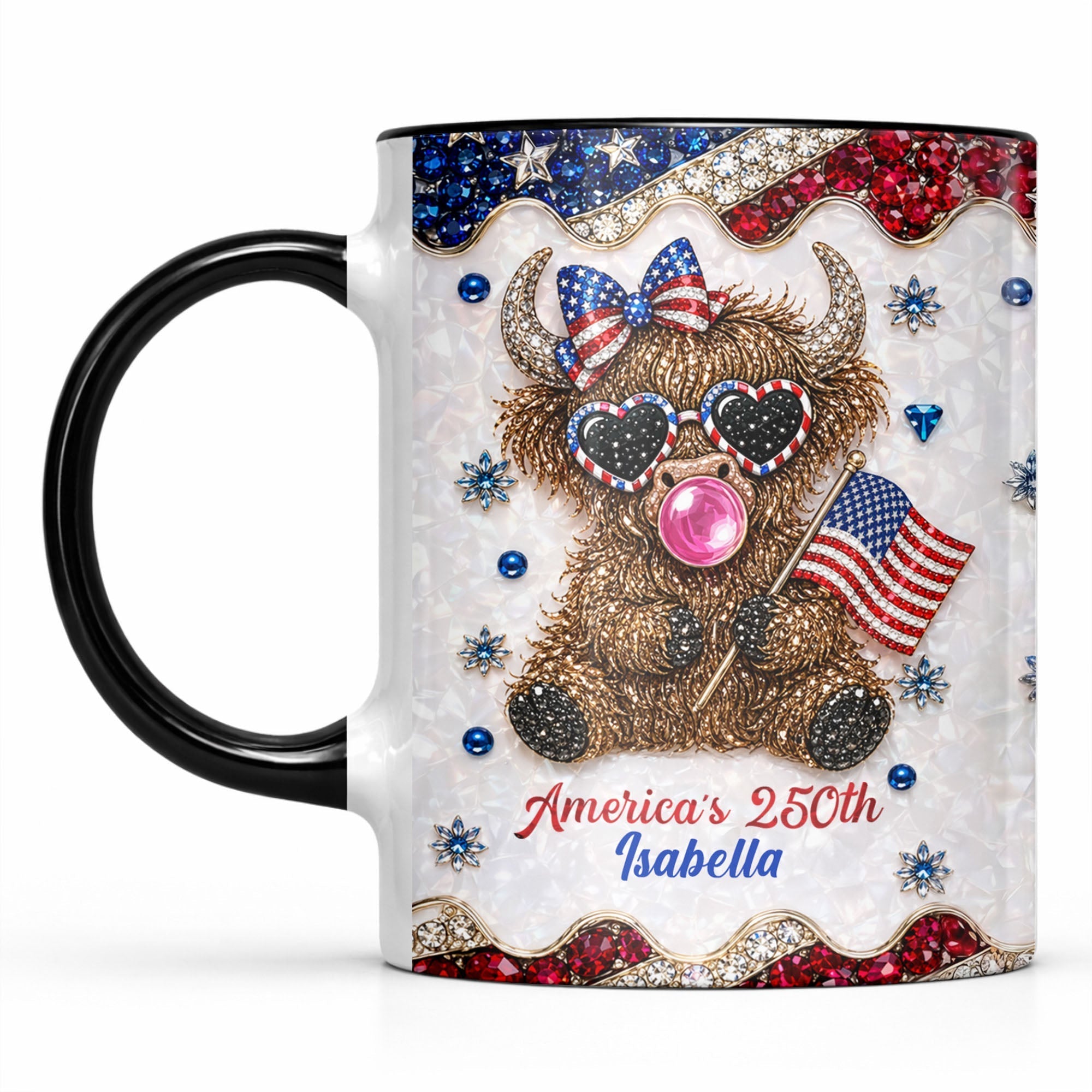 Personalized Accent Mug America 250th Anniversary Custom Gift