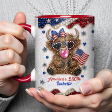 Load image into Gallery viewer, Personalized Accent Mug America 250th Anniversary Custom Gift
