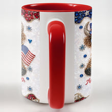 Load image into Gallery viewer, Personalized Accent Mug America 250th Anniversary Custom Gift
