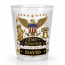 Load image into Gallery viewer, Personalized Frosted Cups Custom Name Independence Day Gift
