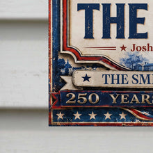 Load image into Gallery viewer, Personalized Double-Sided Garden Flag Custom Family Name Eagle Cross Gift for Dad

