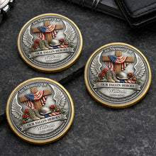 Load image into Gallery viewer, Personalized Memorial Commemorative Coin Custom Name Gift
