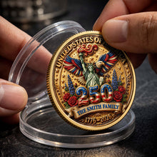 Load image into Gallery viewer, Personalized Commemorative Coin Custom Name Family Gift
