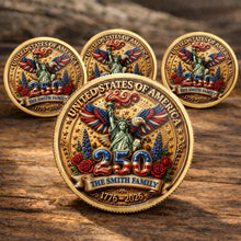 Load image into Gallery viewer, Personalized Commemorative Coin Custom Name Family Gift
