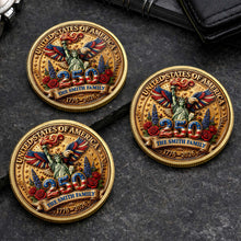 Load image into Gallery viewer, Personalized Commemorative Coin Custom Name Family Gift
