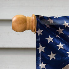 Load image into Gallery viewer, Personalized American Flag Fireworks Garden Flag for 4th of July
