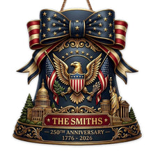Load image into Gallery viewer, Personalized Eagle American Flag Wood Sign Custom Gift Idea
