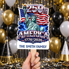 Load image into Gallery viewer, Personalized Custom Hand Fan American Flag Bald Eagle Gift

