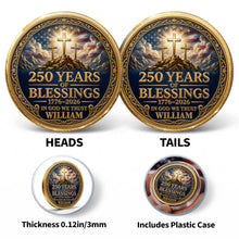Load image into Gallery viewer, Personalized Commemorative Coin Custom Name Gift for Dad
