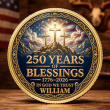 Load image into Gallery viewer, Personalized Commemorative Coin Custom Name Gift for Dad
