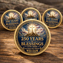 Load image into Gallery viewer, Personalized Commemorative Coin Custom Name Gift for Dad
