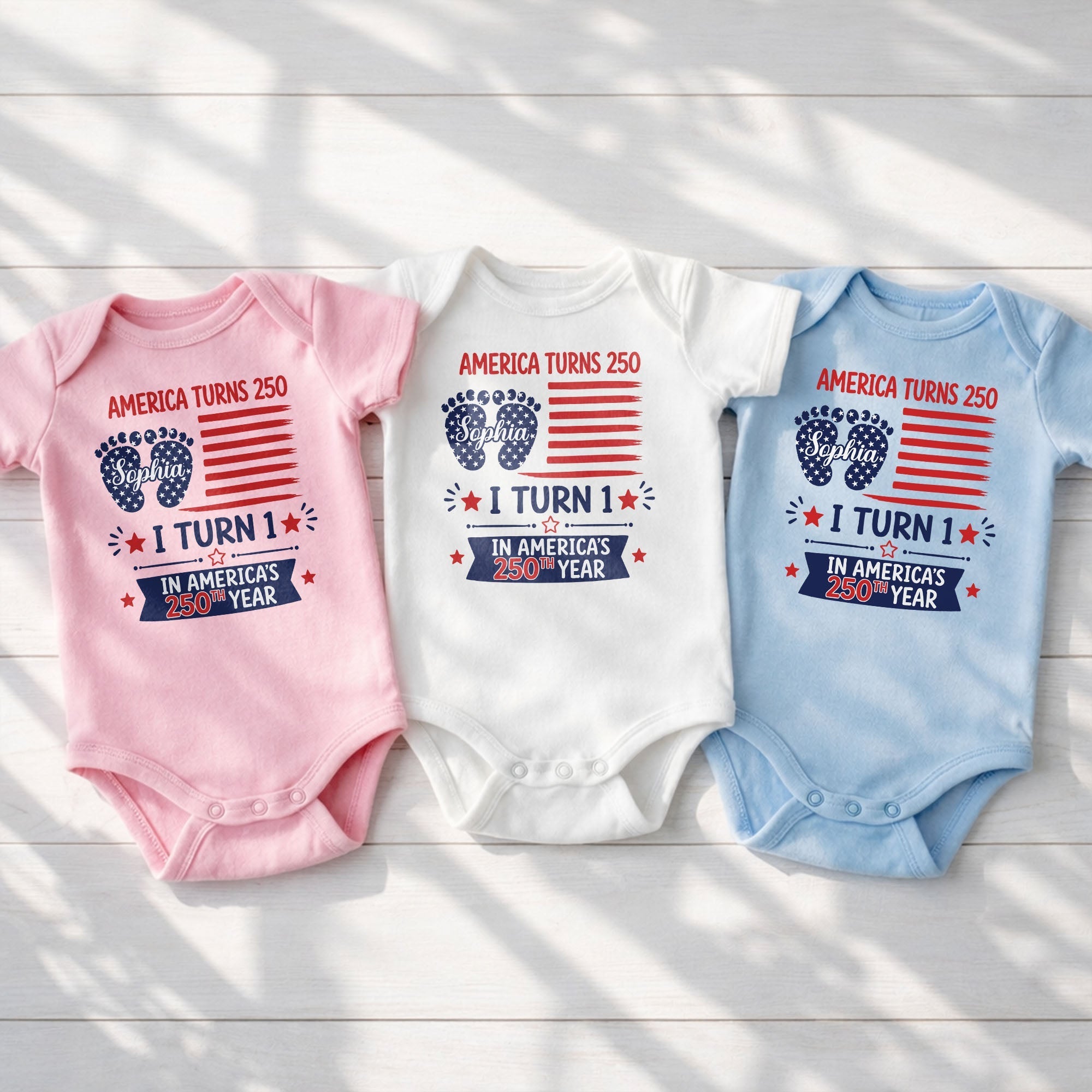 Personalized Baby Onesie Custom Name Celebration Gift for Baby