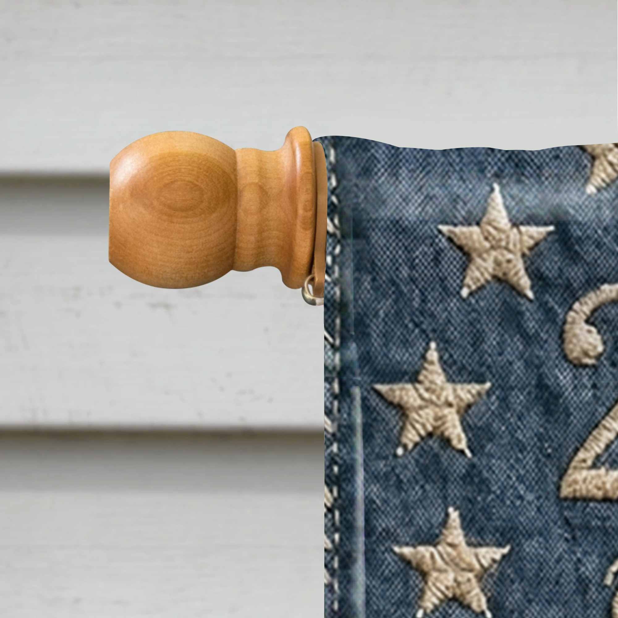 Personalized American Flag Garden Banner Custom Family Name for 4th of July