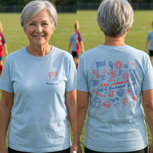 Load image into Gallery viewer, Personalized Custom T-Shirt Front and Back Independence Day Gift
