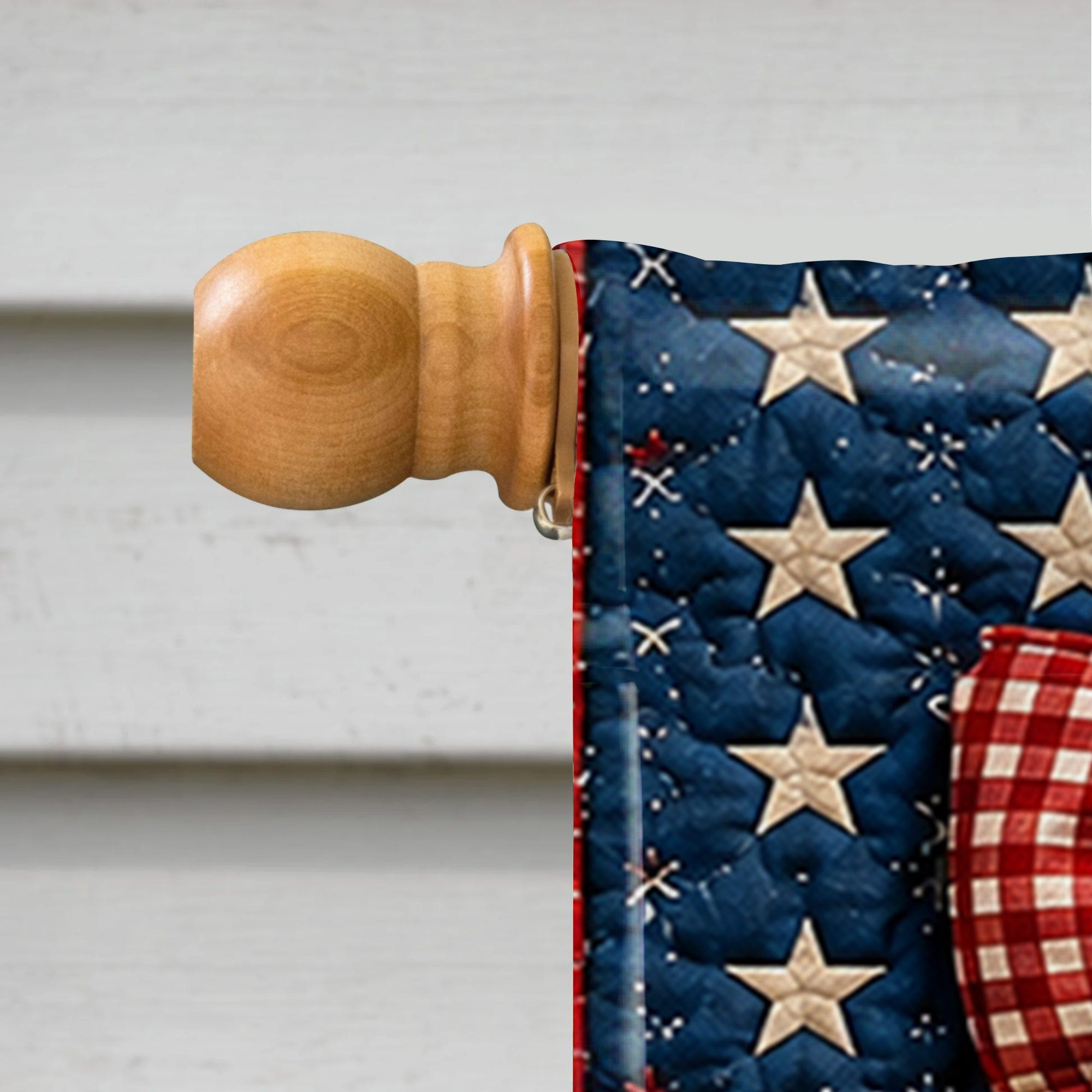 Personalized Double-Sided Garden Flag Custom Family Name 4th of July Gift