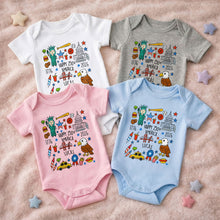 Load image into Gallery viewer, Personalized Baby Onesie Custom Name 4th of July Gift
