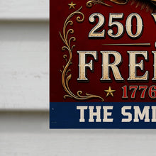 Load image into Gallery viewer, Personalized Double-Sided Garden Flag Custom Family Name 4th of July Gift
