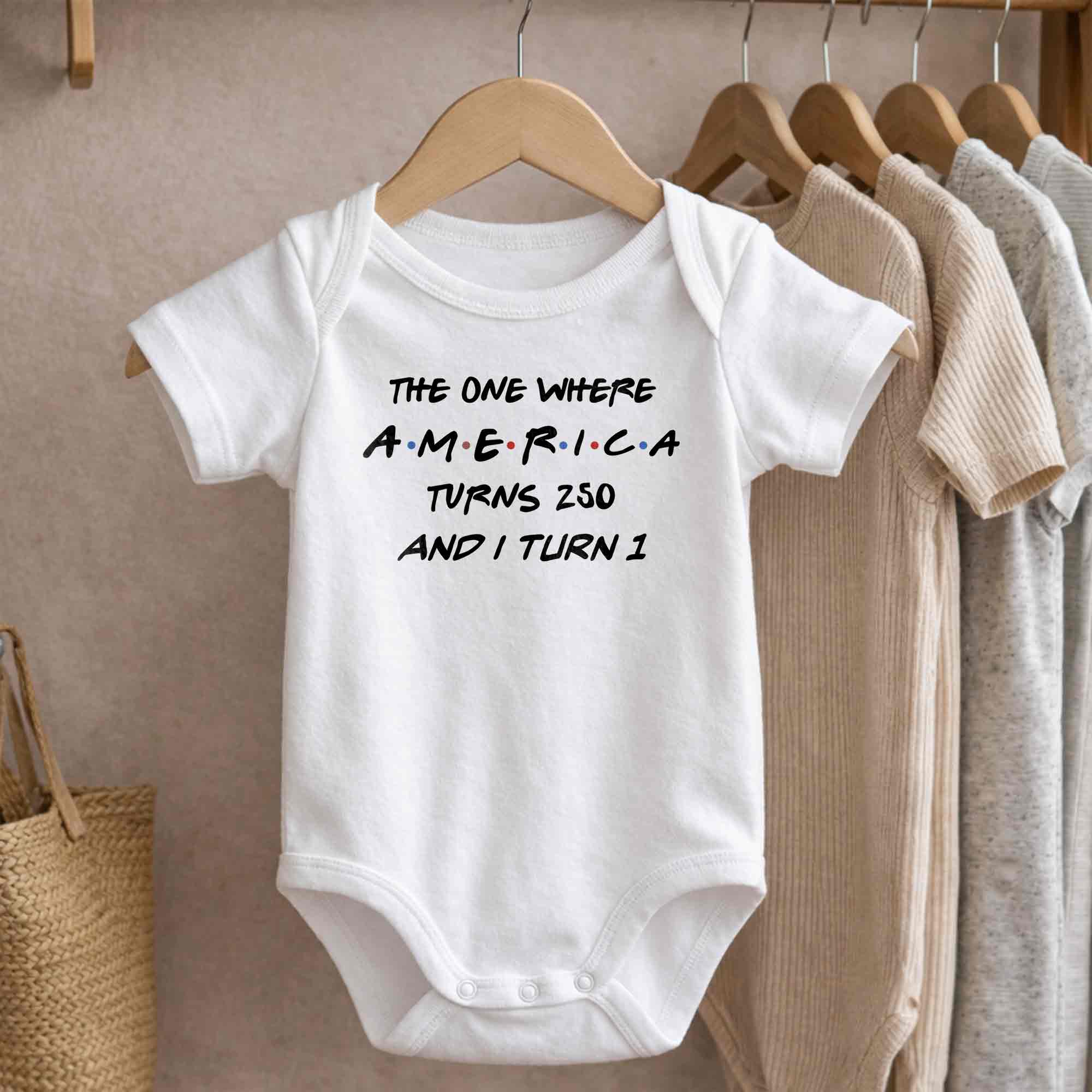 Personalized 1st Birthday Baby Onesie Custom Name Gift Idea