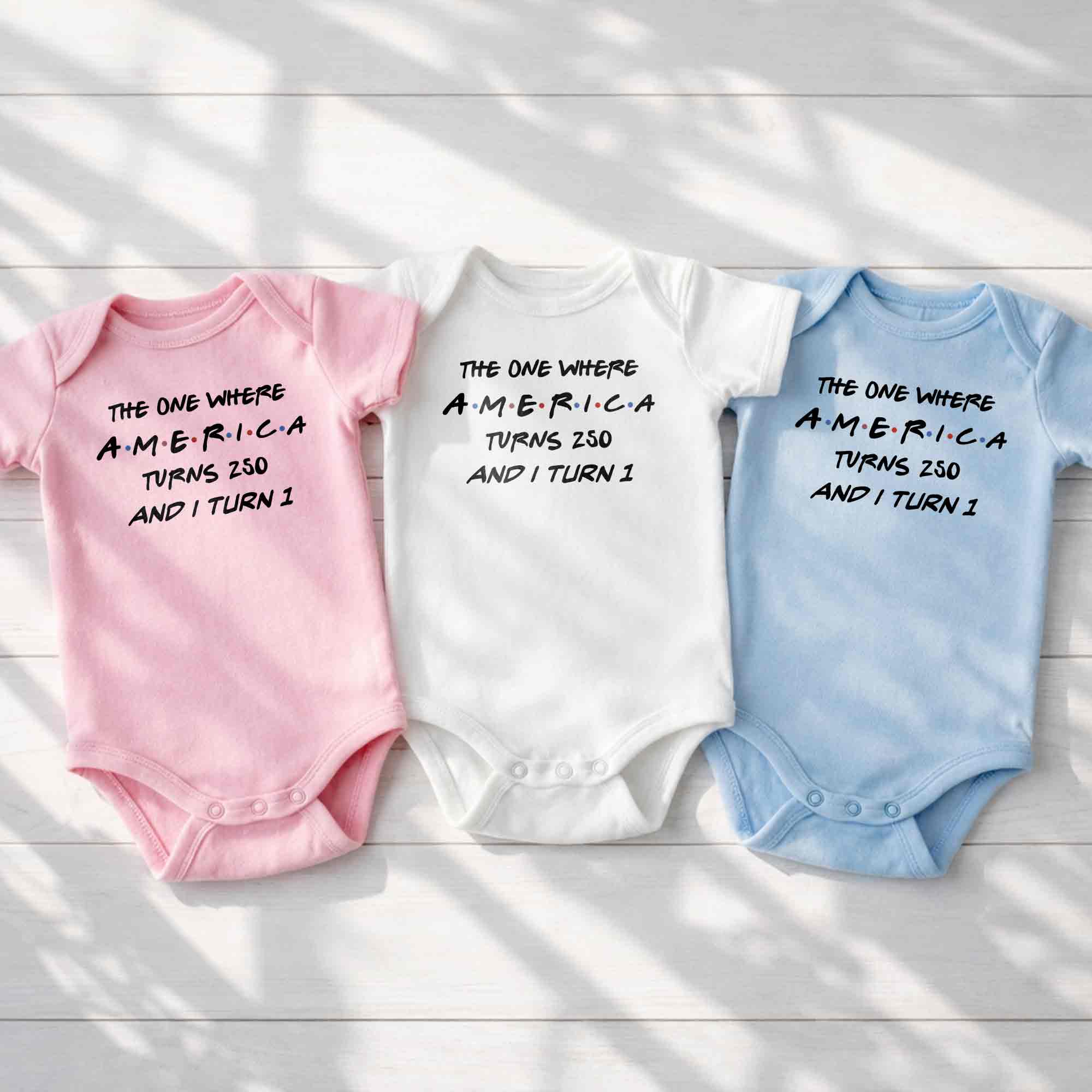 Personalized 1st Birthday Baby Onesie Custom Name Gift Idea