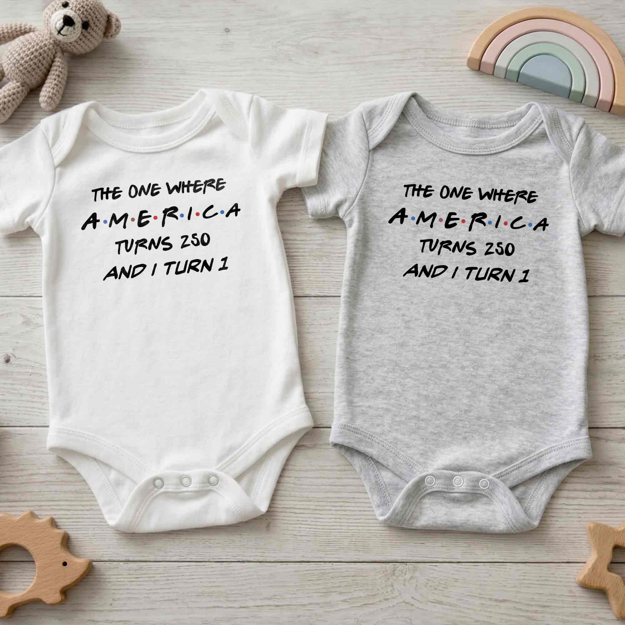 Personalized 1st Birthday Baby Onesie Custom Name Gift Idea