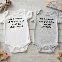 Load image into Gallery viewer, Personalized 1st Birthday Baby Onesie Custom Name Gift Idea
